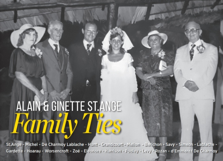    New book ‘Alain & Ginette St Ange, Family Ties’ traces ancestry as rarely seen before