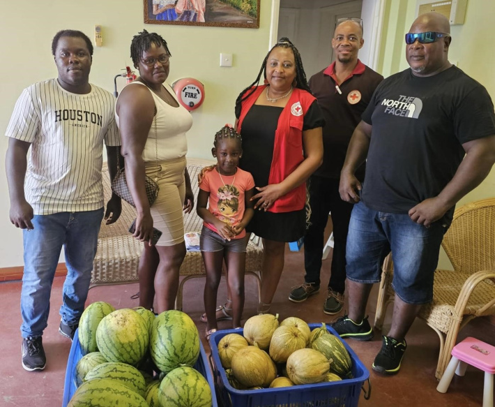 Grace’s Farm donates to the Red Cross Society of Seychelles