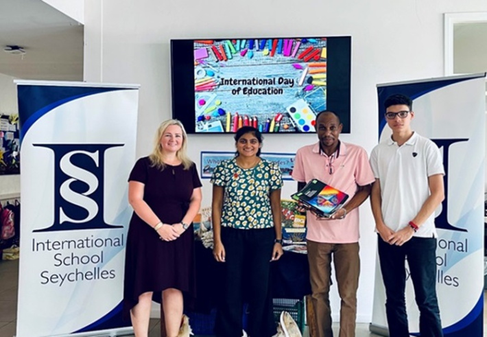 International School Seychelles marks World Education Day with donation