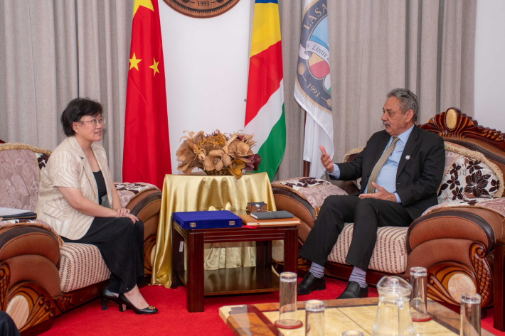    Chinese Ambassador to Seychelles calls on National Assembly speaker