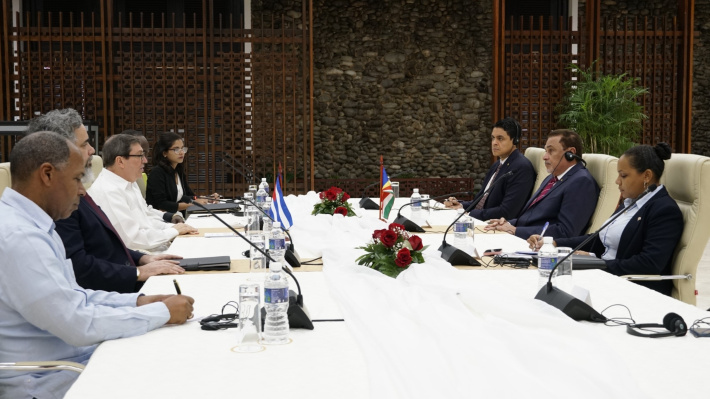 Foreign Affairs Minister holds bilateral talks with Cuban counterpart