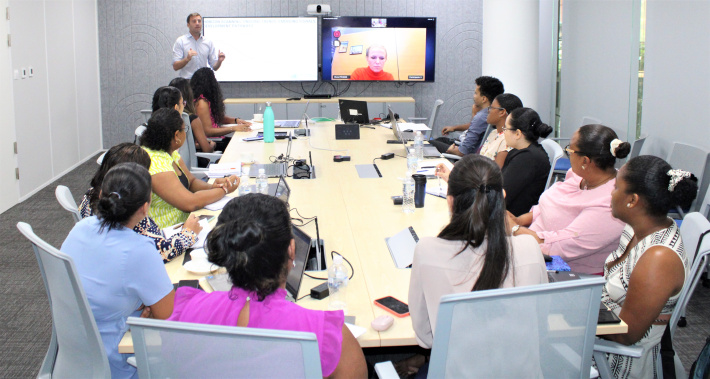 MoFNPT staff attend foresight and system thinking training for strategic planning and financing for SDGs