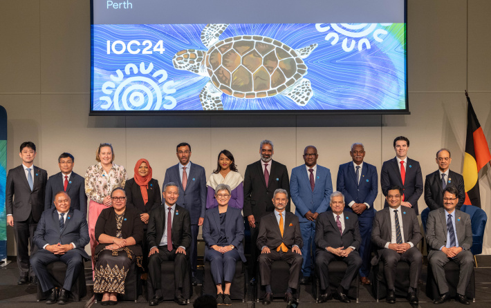 Minister Fonseka attends 7th Indian Ocean Conference in Perth, Australia