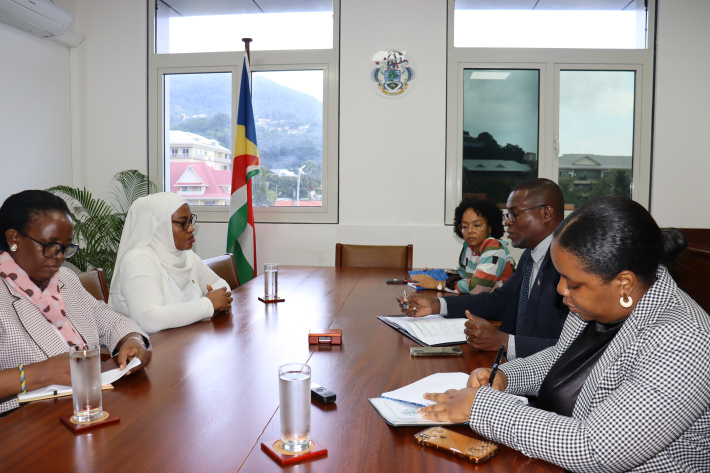 Rwandan HC discusses bilateral cooperation with Minister Joubert