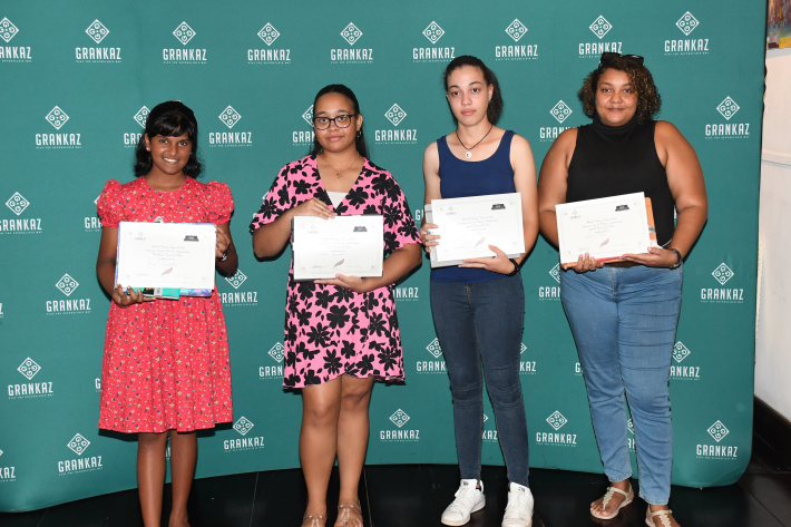 Victors of Kenwyn House poetry competition rewarded