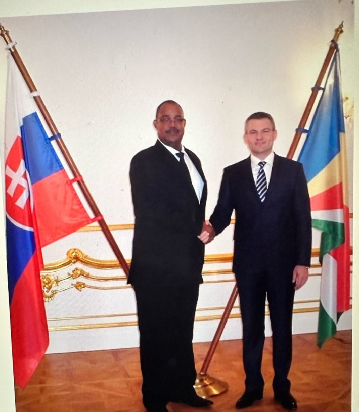 United Seychelles leader congratulates Slovak president-elect