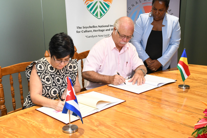 Cuba, Seychelles sign cultural cooperation agreement
