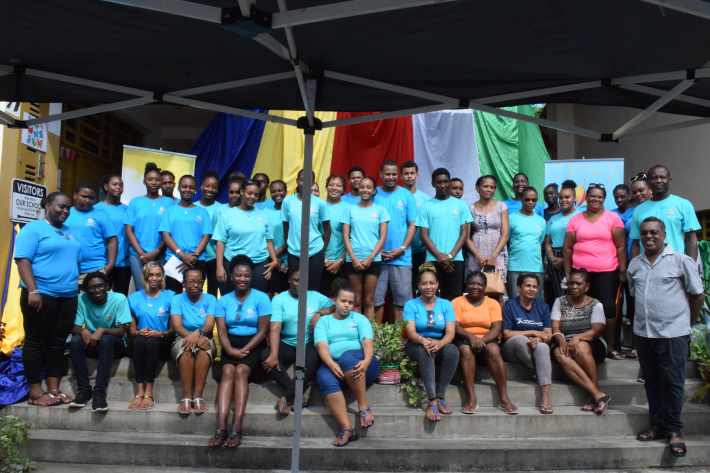 SNYC’s newly launched Youth Brigade beautifies Mont Fleuri creche