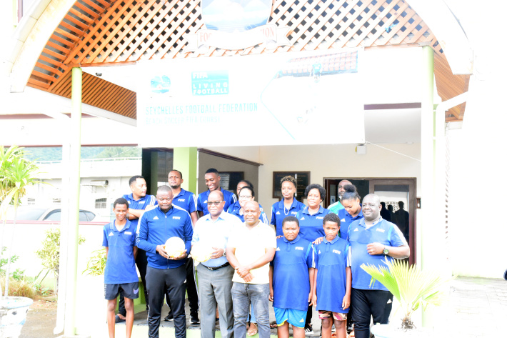 Football: Fédération internationale de Football Association (Fifa) beach soccer referees’ course