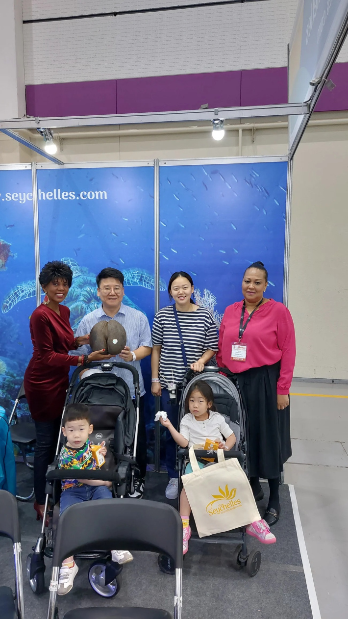 Seychelles stands out at the 39th Seoul International Travel Fair