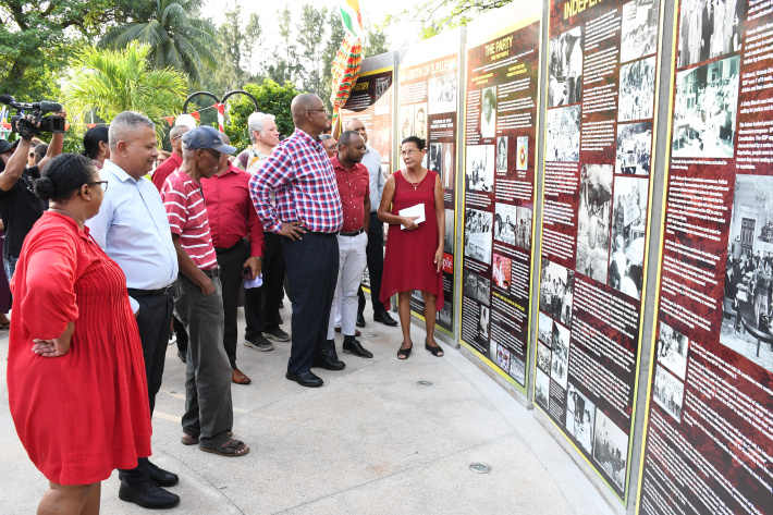 United Seychelles celebrates party’s origin through exhibition