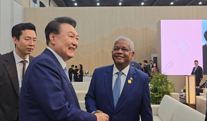 President Ramkalawan addresses the Korea-Africa Summit 2024