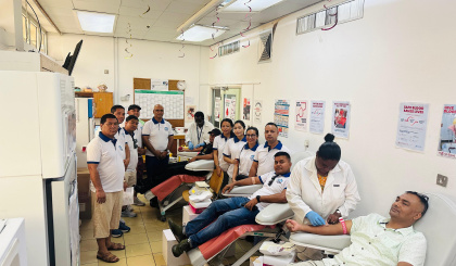 Nepalese community supports Seychelles’ blood drive