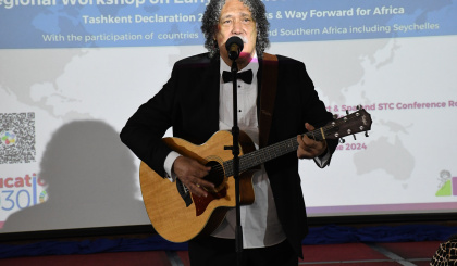 Joe Samy named special advocate for Seychelles IECD Unesco Category 2