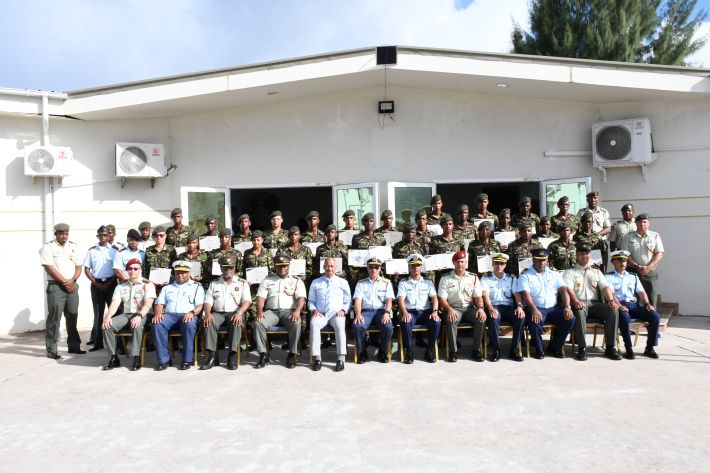 28 new SDF recruits graduate as privates