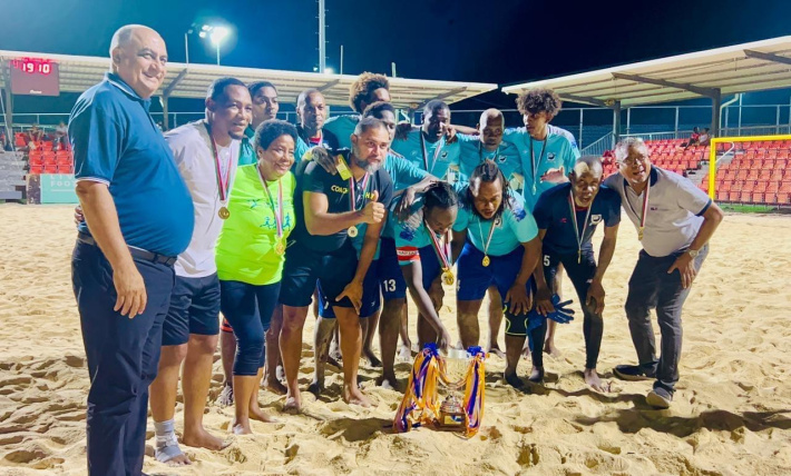 MLUH triumphant in Beach Soccer Cup