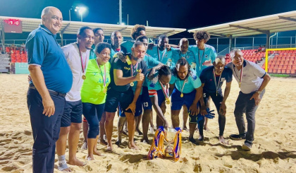 MLUH triumphant in Beach Soccer Cup