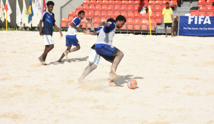 Beach Soccer: Second Inter-school tournament