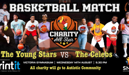 Basketball: Charity match for Autism