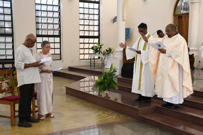 Jean-Louis couple celebrates golden wedding, renews vows