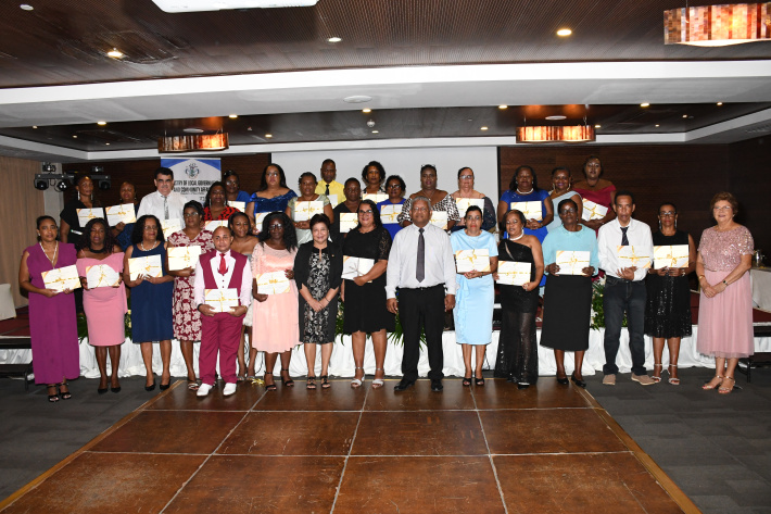 MLGCA recognises staff with years of dedication   