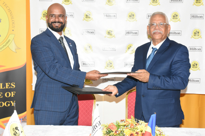 SIT and Hilton sign MoU -Seychelles Nation