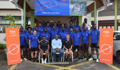 Football: Fifa women's football coaches' workshop