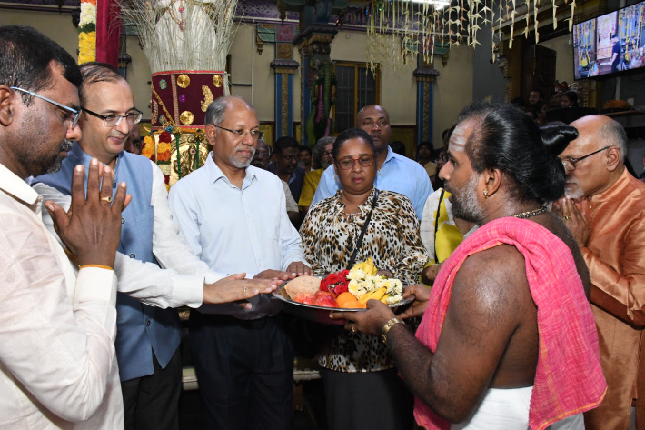 Ganesh Chaturthi (Vinayaka Chaturthi) celebrated with fervour by Seychelles Hindu Kovil Sangam   