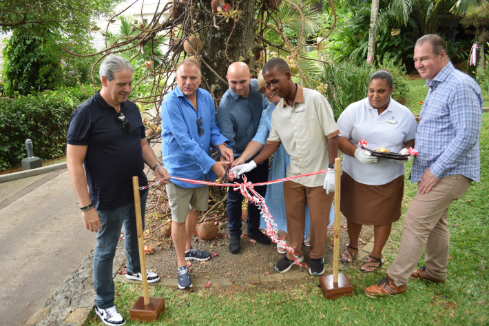 Tourism resort inaugurates Tropical Treasures Garden