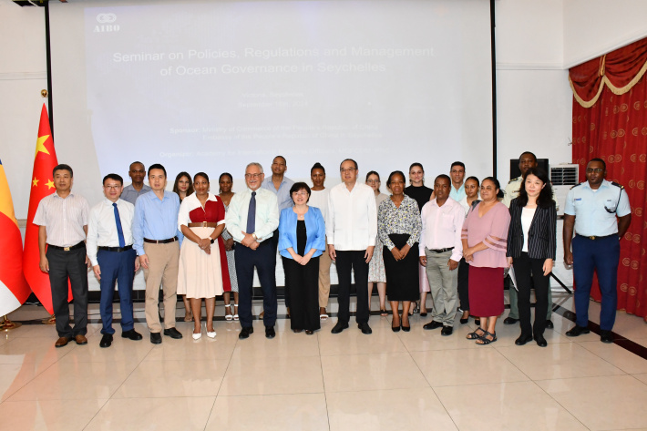 Seychelles and China strengthen ties through ocean governance seminar