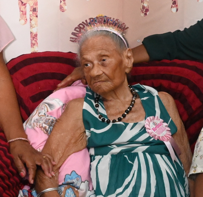 Merilia Beaudoin becomes Seychelles newest centenarian