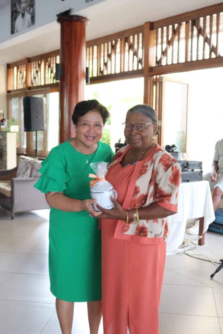 First Lady hosts reception for inner islands’ retirees   