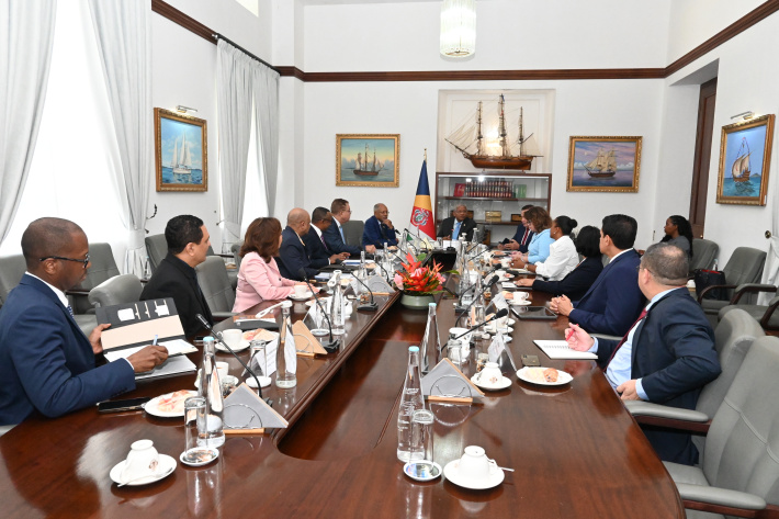 President meets with Seychelles’ ambassadors here for biennial retreat   