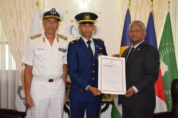 Cadet Officers commissioned to the rank of Second Lieutenant