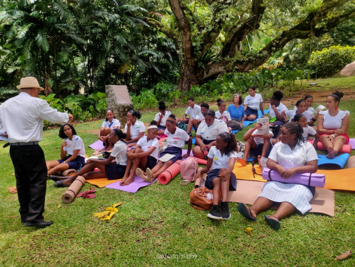 Anse Boileau secondary students build character through spiritual journey