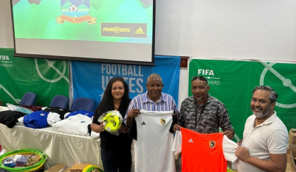 SFF donates equipment to local teams