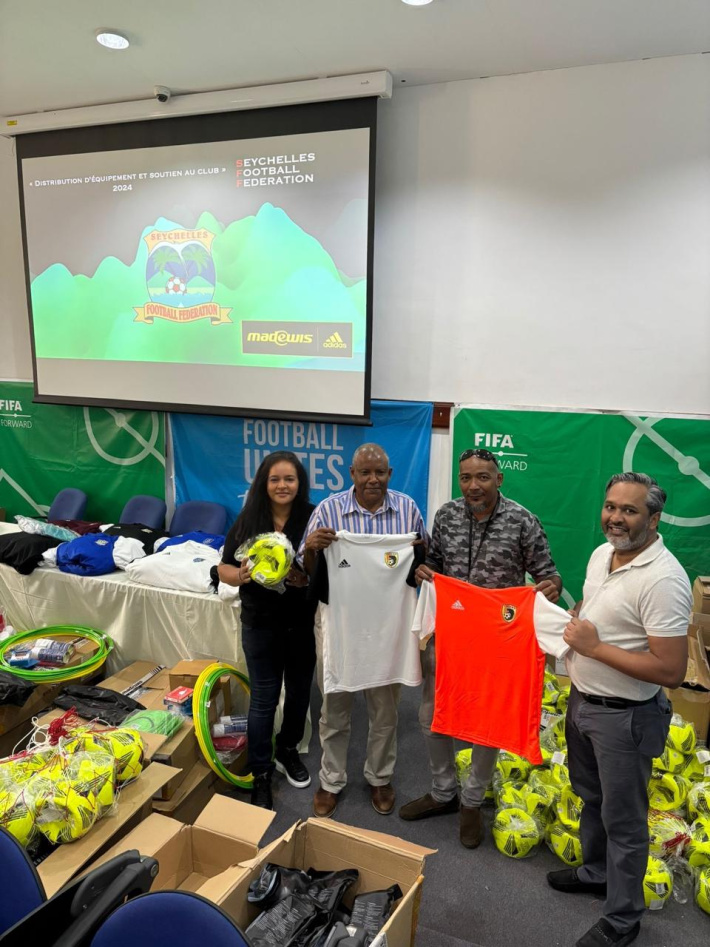 SFF donates equipment to local teams