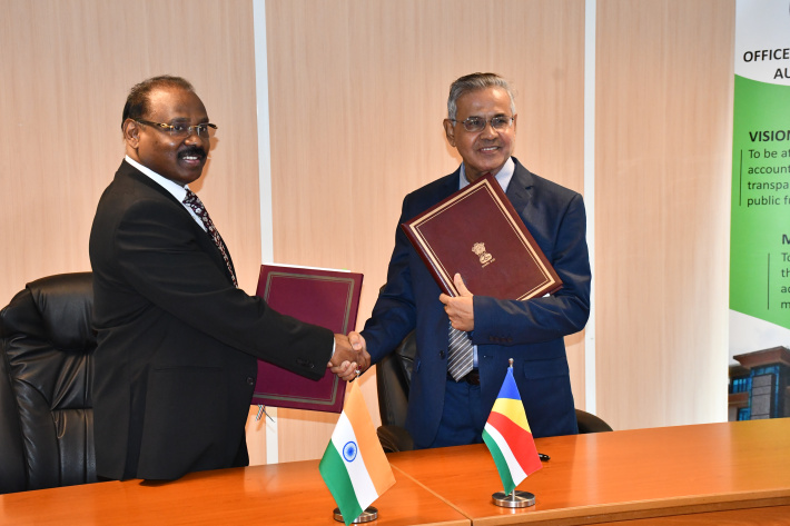 Seychelles and India bolster audit cooperation with MoU