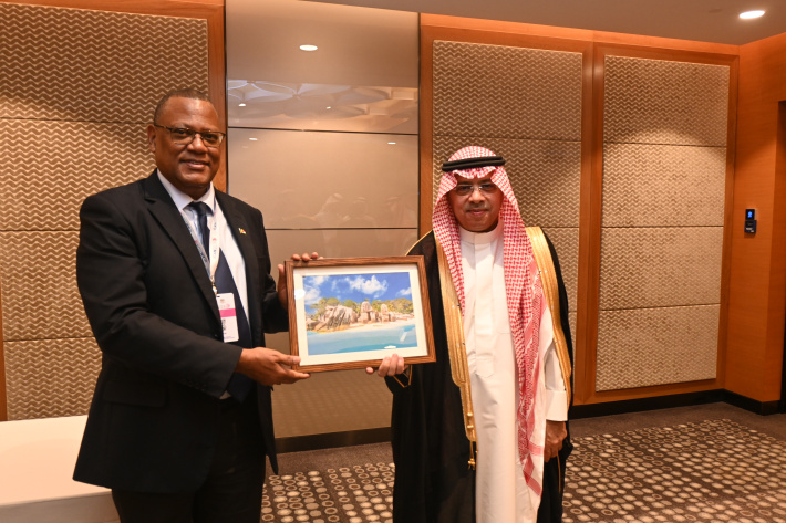 Minister Derjacques holds strategic talks with Saudi Arabia’s Civil Aviation president