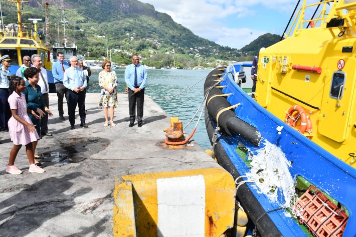 SPA inaugurates new tug boat Silwet