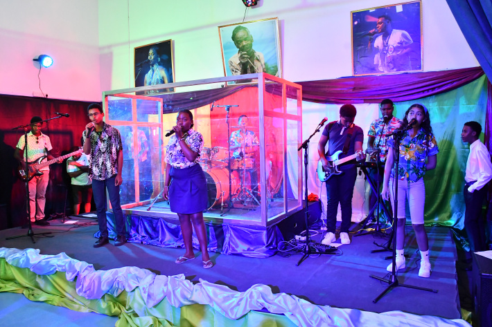 Education ministry unveils new music room