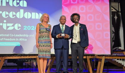 Friedrich Naumann Foundation’s 2024 Africa Freedom prize   