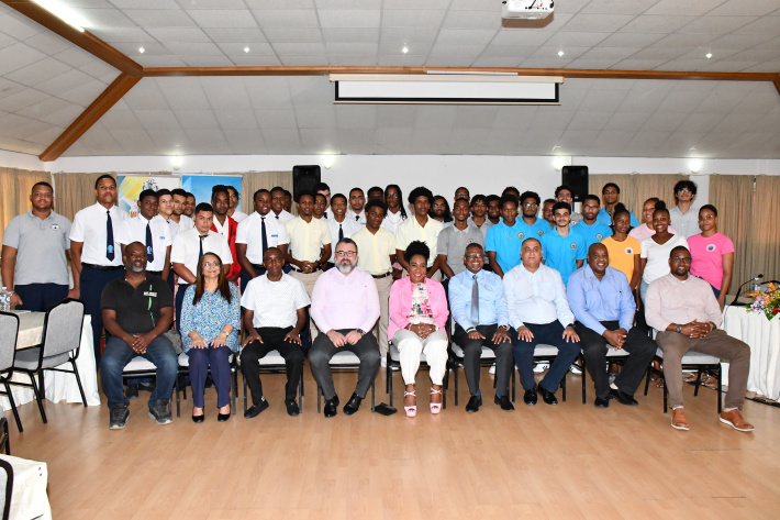 Young men attend positive male role model forum