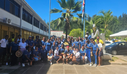 Rodrigues students on second educational exchange with Plaisance secondary school