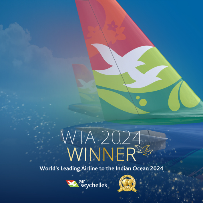 Air Seychelles named ‘World’s Leading Airline to the Indian Ocean’ for second consecutive year