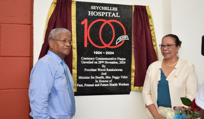 Seychelles Hospital turns 100