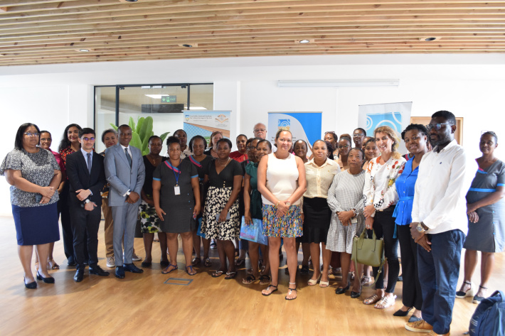    Formation des agents de la Bibliothèque nationale et des Espaces du livre francophone des Seychelles