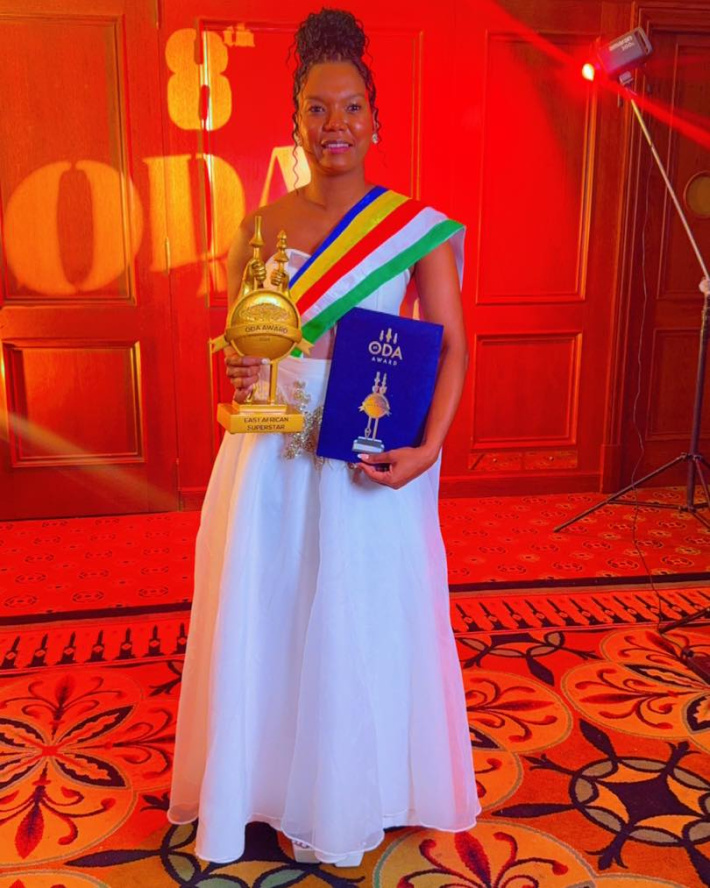 Tania Jeremie wins Superstar category at the 8th ODA award