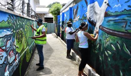 Mural painting