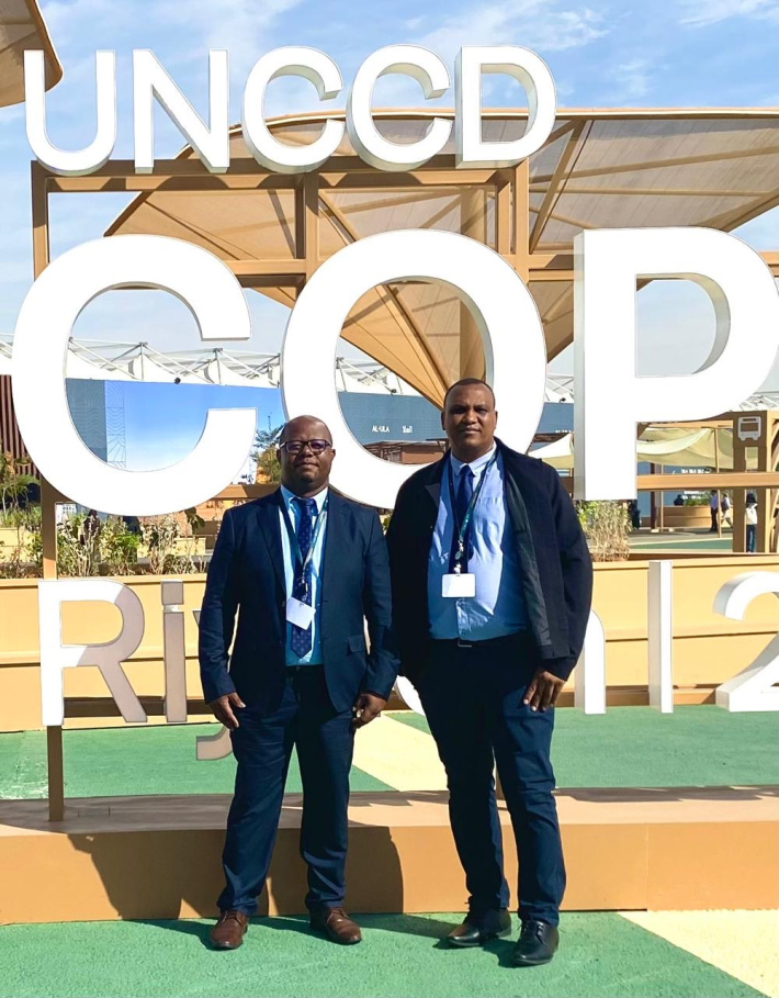 Seychelles attends 16th Conference of the Parties for UNCCD in Riyadh, Saudi Arabia.